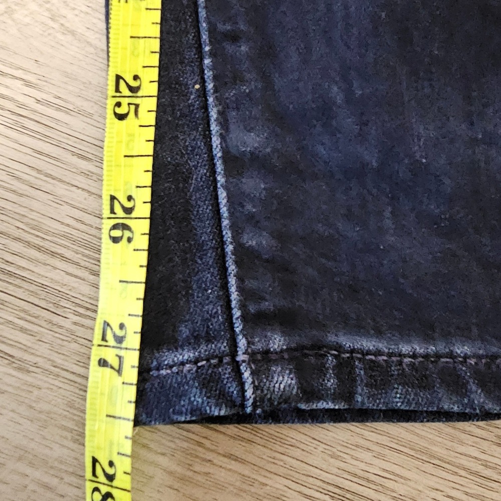 Paige Women Dark Wash High Rise Skinny Jeans Size 26 Indigo Denim Pants - Picture 8 of 9